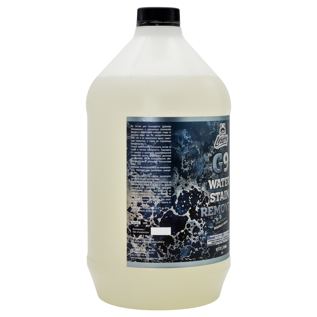 LERATON | G9 | Очиститель водных пятен LERATON G9 3,8л| превью 2
