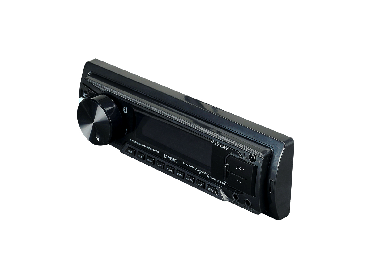 D/S/D | DMH-200BT | 4x60w, FLAC, 2xUSB/BT, ДУ, APP, 2 пары RCA, красная подсветка | 5