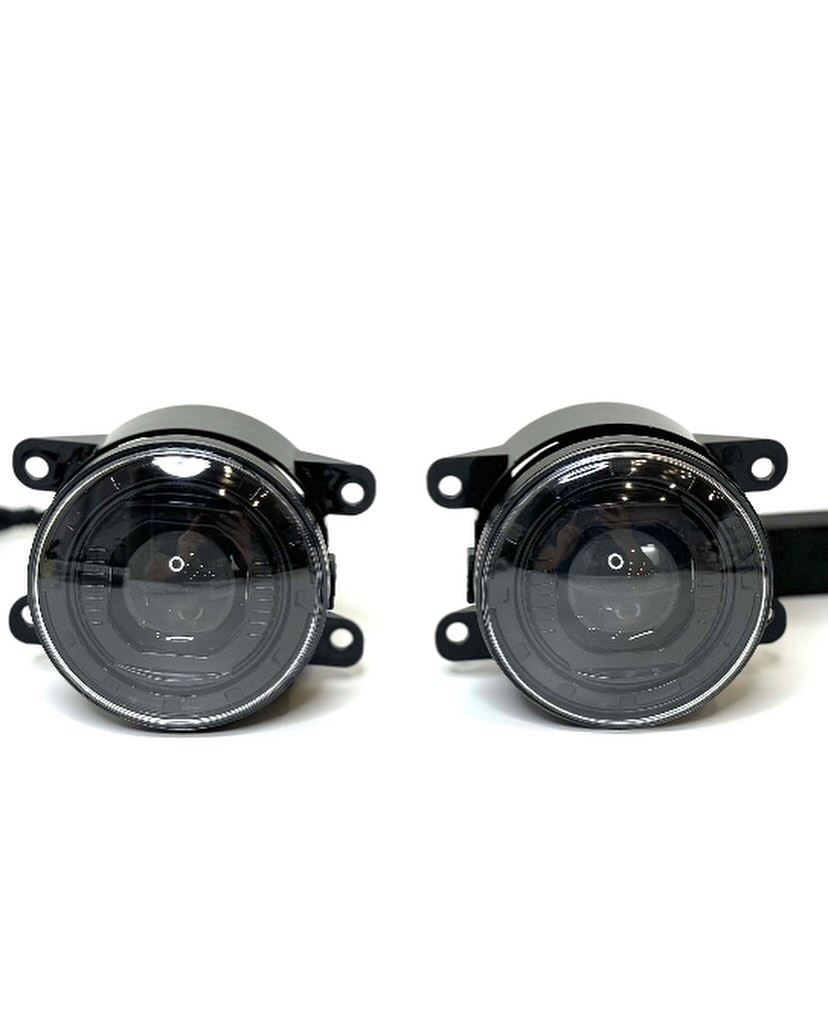 ZMB | WD-174 (30w) | Bi-LED LADA VESTA, GRANTA FL  ПТФ. диодная диаметр крпуса 9 см.  к-т 2 шт.  | превью 1