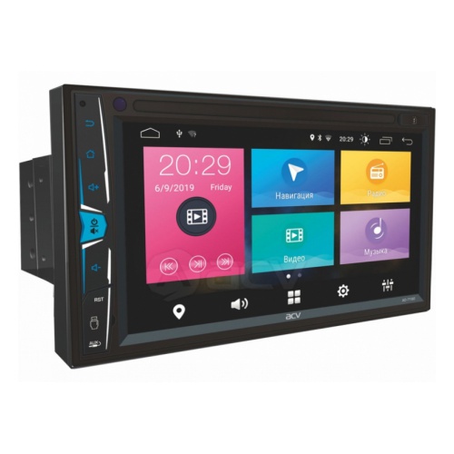 ACV | AD-7190 | 2din 7" DSP мультимедиа 7"/Android 9  /1024*600/2+ | 1