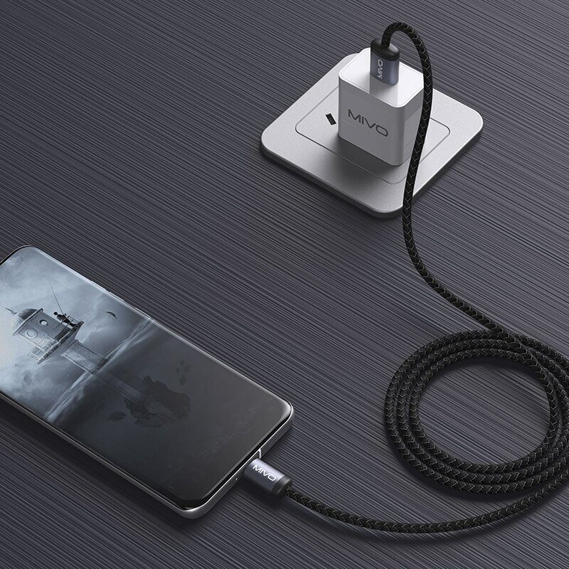Mivo | MX-49T | Кабель Type-C - USB 2.4 А  1 м | превью 2
