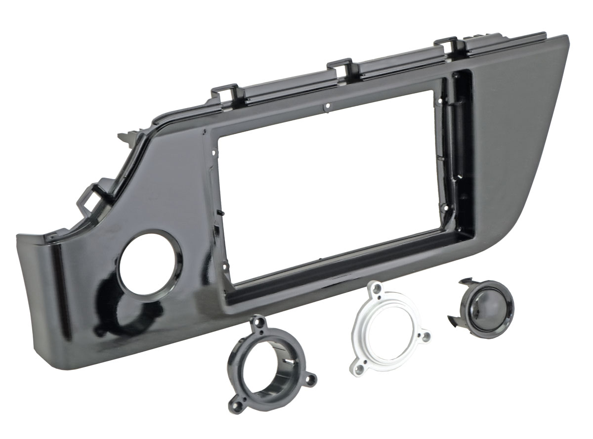 Incar | RKIA-FC393 | рамка 9"  KIA Rio 2020+ Black royal | превью 2