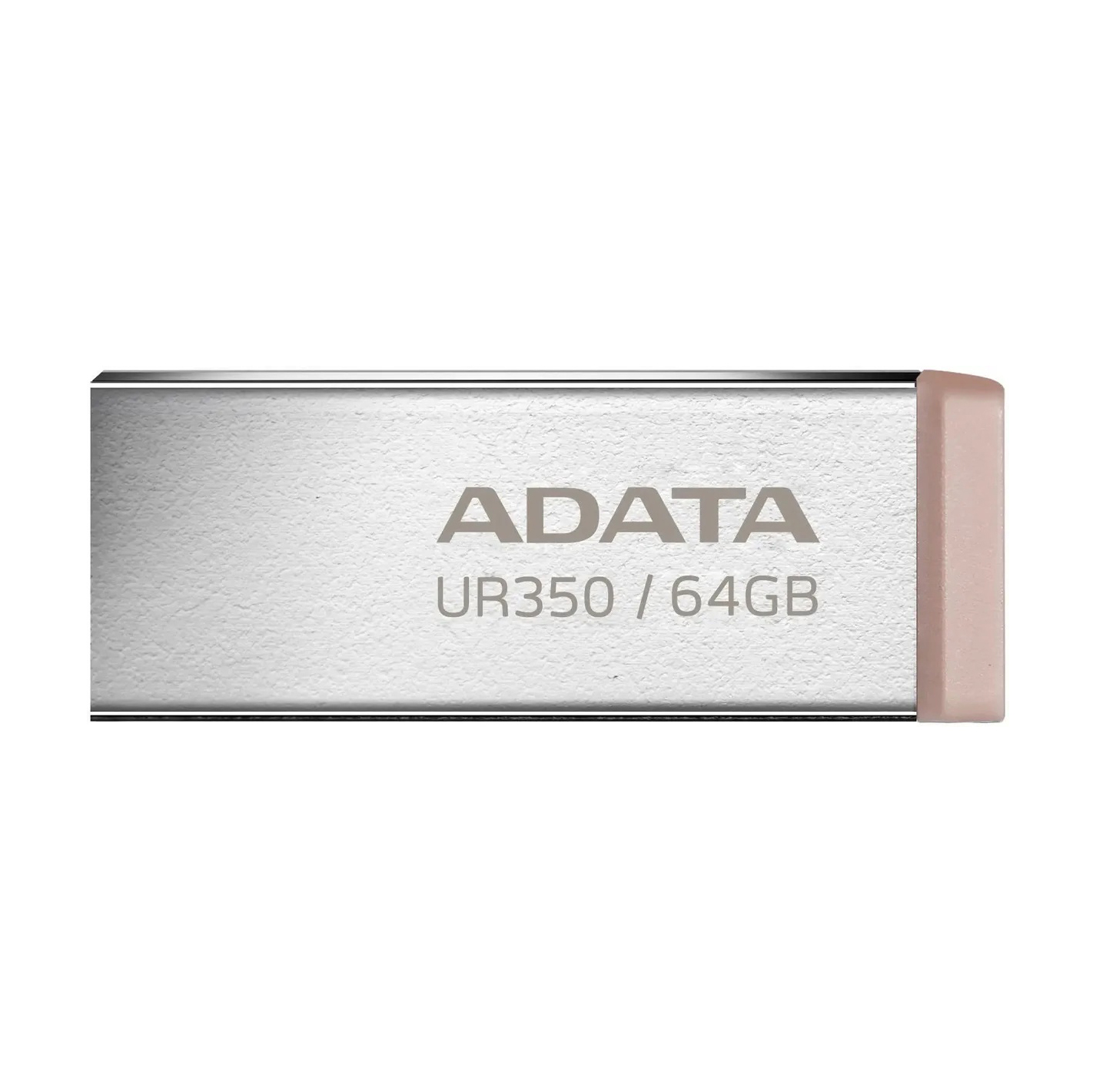 A-Data | 64GB | Модуль памяти USB 3.2 UR350 серебро/коричневый металл| 2