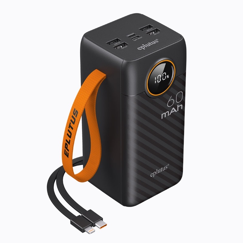 Mivo | EB-602Q | Power Bank 60000 мА⋅ч  для зарядки   телефонов, смартфонов, Индикатор заряда | превью 1