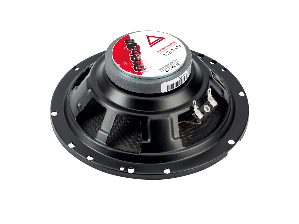 AurA | FIREBALL-i62 | 6.5" (16cm), 2-полосные, коакс., 61/121w, 80Hz - 20kHz, 89db, 54мм, сетки | 5