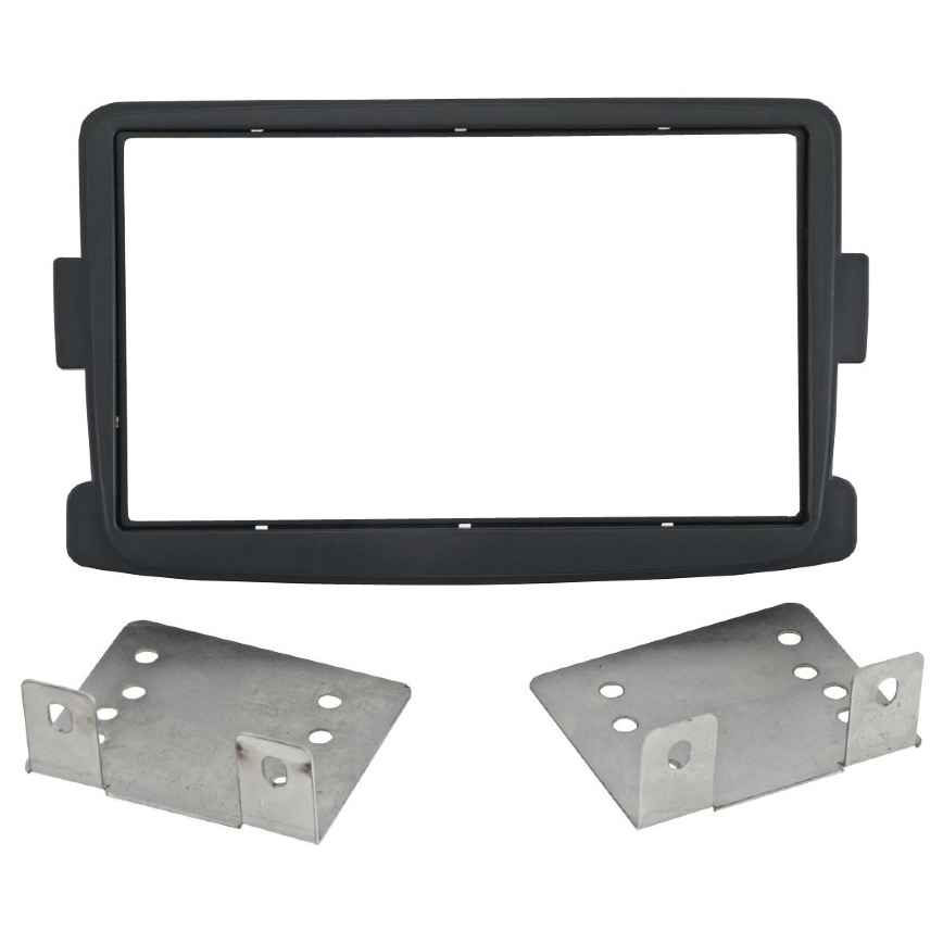 Incar | RFR-N16S | Рамка 2 DIN для Renault Duster, Sandero 14+, Kaptur, аналог AURA  AFA-RN03 | превью 2