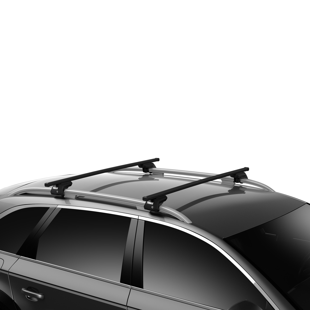 THULE | Комплект стальных прямоугольных дуг | SquareBar 127 см, 2 шт.712300 | превью 3