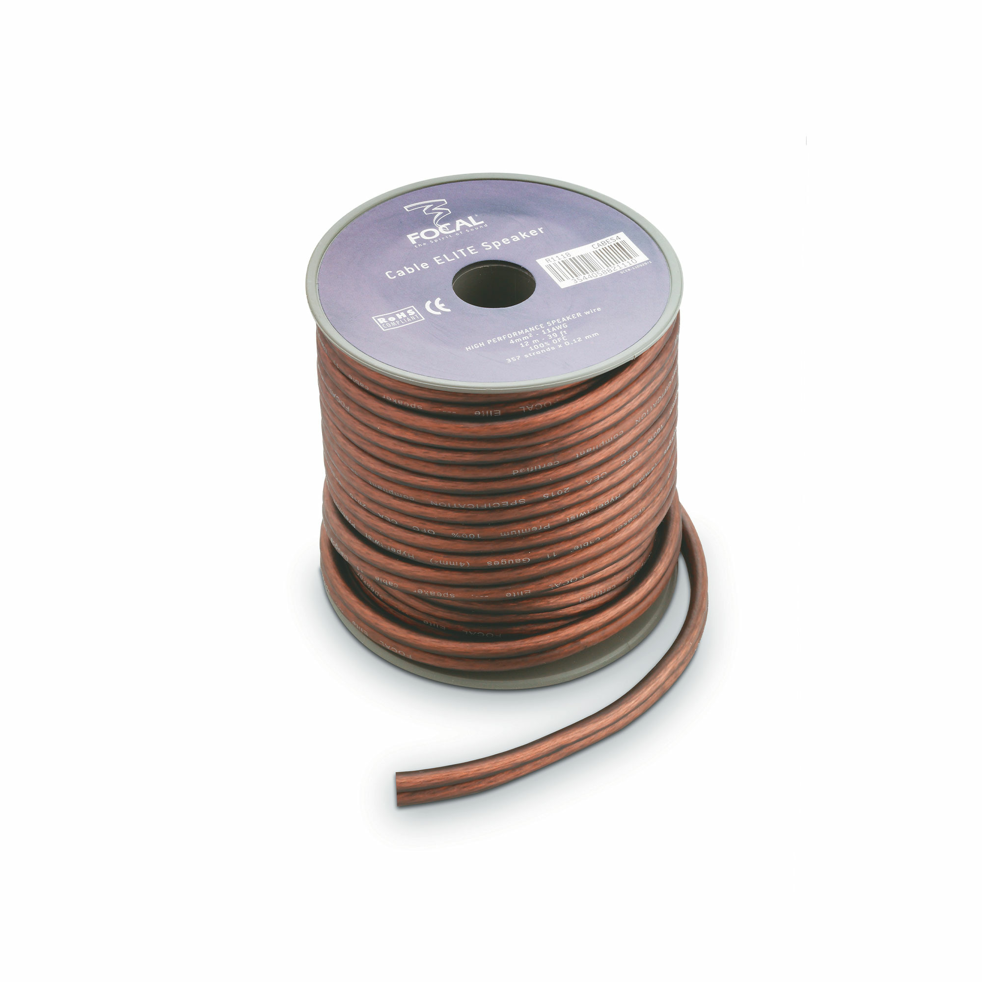 Focal | ES4 | акустический кабель на катушке 12м, сечение 4мм, 2  | превью 1