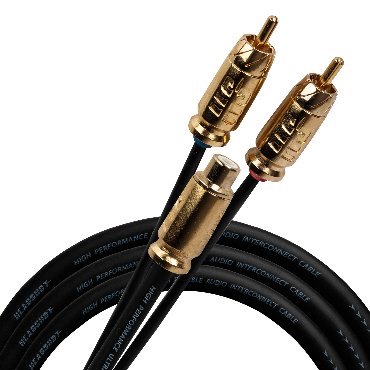 KICX | Headshot RCY-1F2M-0.25 | медный кабель-переходник 1 “мама” /2 “папы”, 0,25м. 1 шт. | превью 2