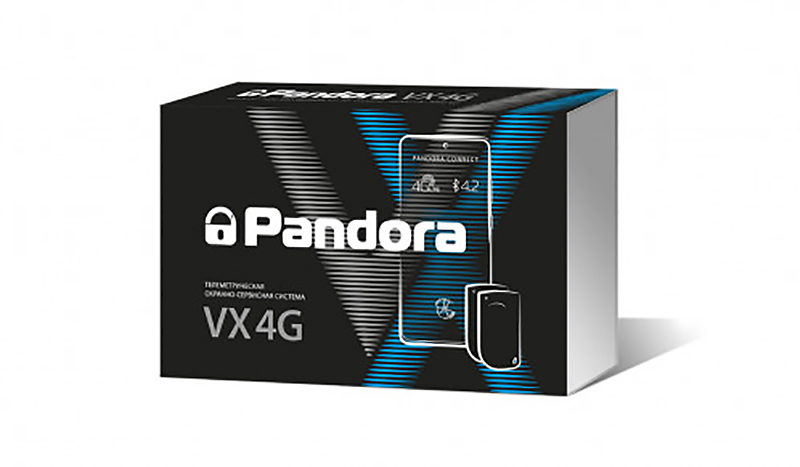Pandora | VX 4G V3 | 4G/LTE/3G/2G GSM-модем, Bluetooth 4.2, BT-760 black 2шт | 1