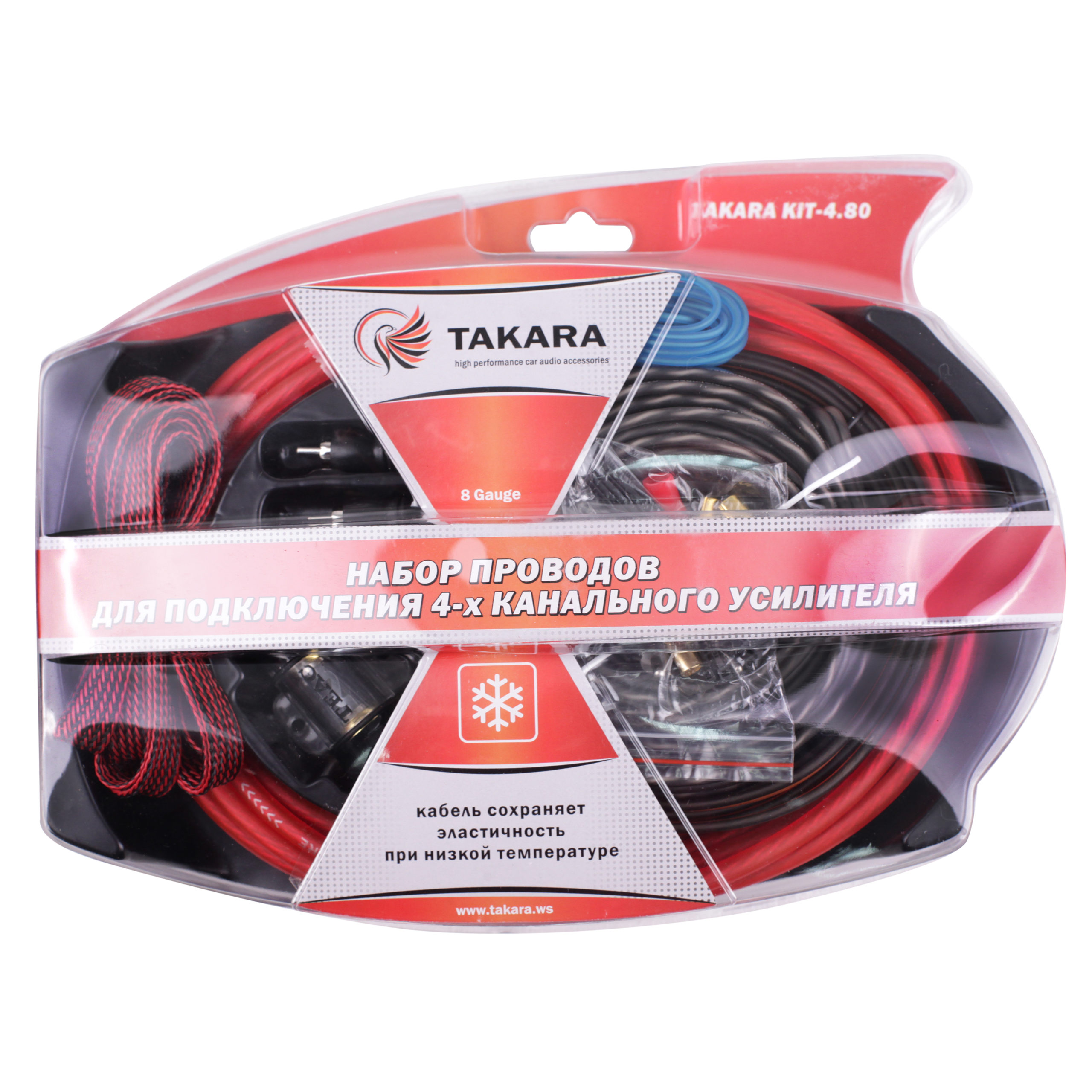 TAKARA | KIT 4.80 | комплет для 4х канального усилителя | превью 1
