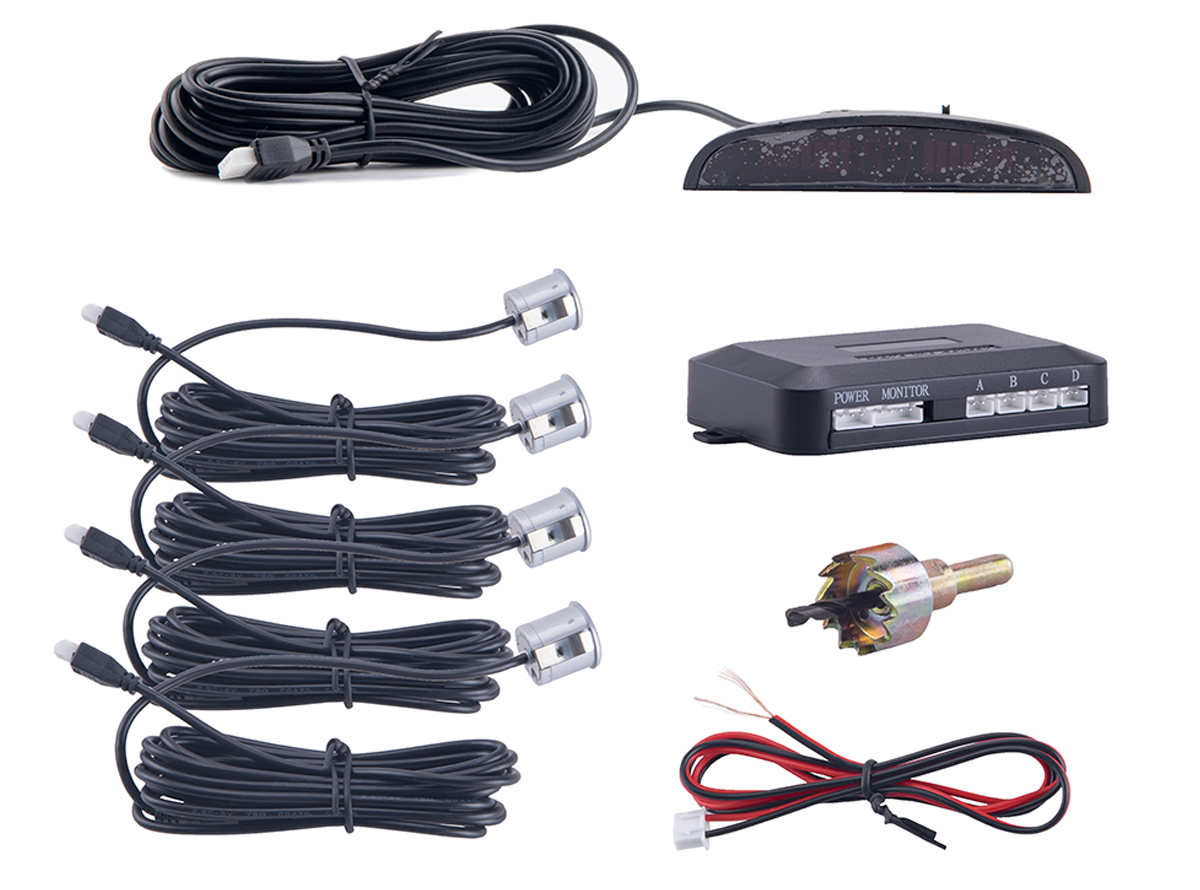 Swat | PT-124S | К-т датчиков парковки, 4 датчика, Silver, 18.5mm | превью 2