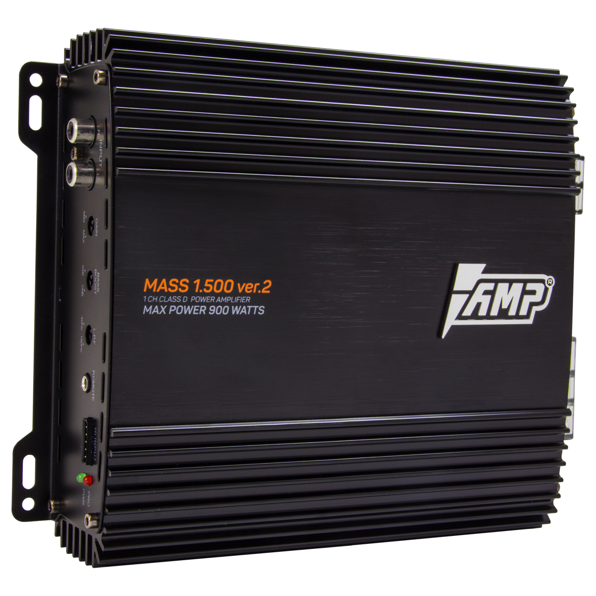 AMP | MASS 1.500 VER.2 | 1-кан, класс D, мощность RMS 500 Вт х1 ( 1 Ом ), 375Втх1 ( 2 Ом ) | 4