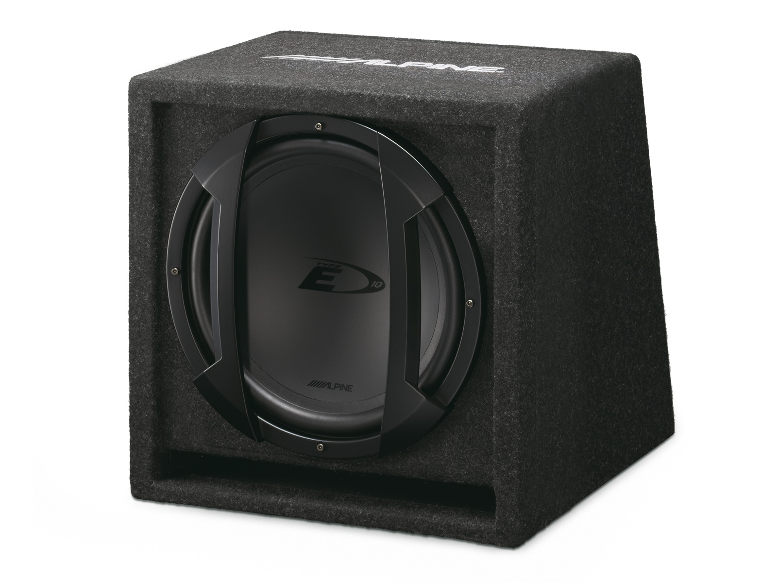 Alpine SBE-1244BR V  корп. саб с фазоинв. 300W RMS 450W Max