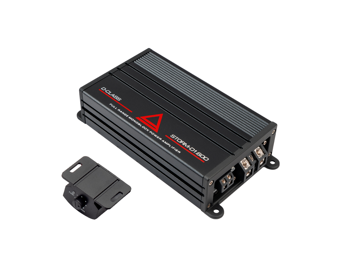 AurA | STORM-D1.600  | ШИРОКОПОЛОСНЫЙ, 1x600w (1Ohm), BAND-PASS фильтр, ДУ, компактный | превью 1