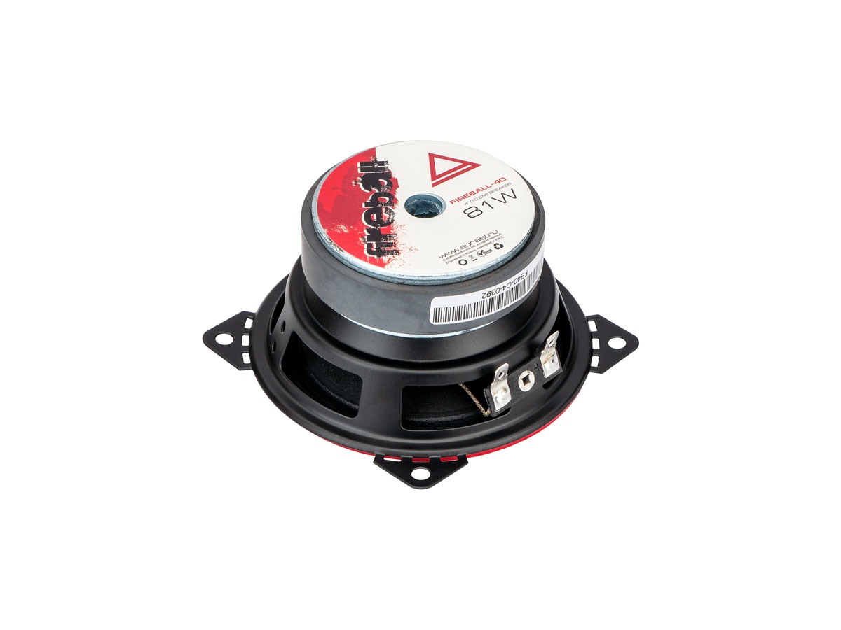 AurA | FIREBALL-40 | 4" (10cm), ПАРА, 4 Ом, 41/81w, 91db, 180Hz-17kHz, 51mm | 5