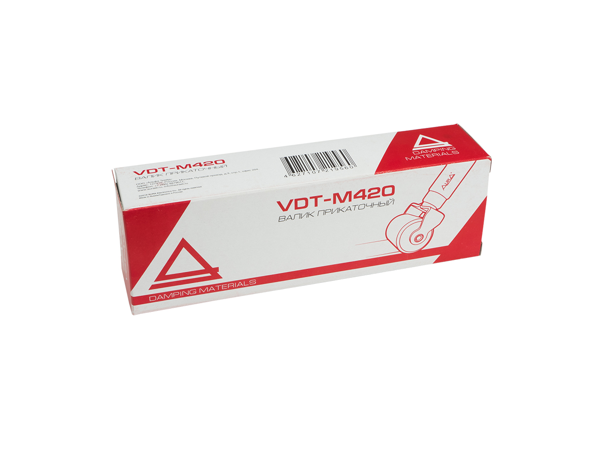 AurA | VDT-M420 | валик монтажный прикаточный с деревянной ручкой, ширина 40мм | превью 2