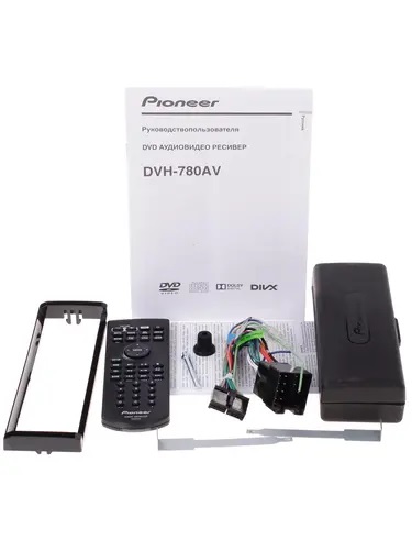 Pioneer | DVH-780AV| 2016г.3"4x50, красн. кн-ки, IPOD,USB, AUX, RDS, 2RCA+2AV,3-пол. эквал ДУ | 4