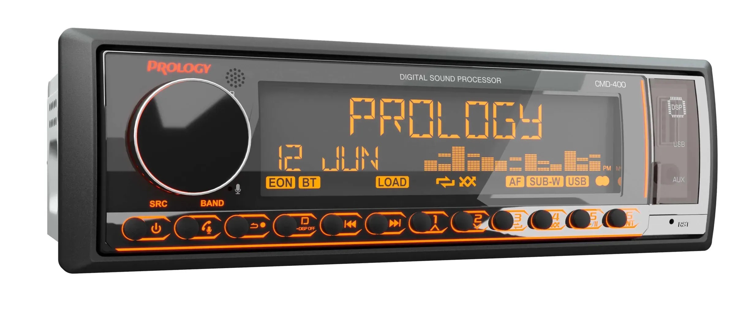 Prology | CMD-400 |ПРОЦЕССОР DSP, USB/SD/MP3,  Bluetooth | превью 1