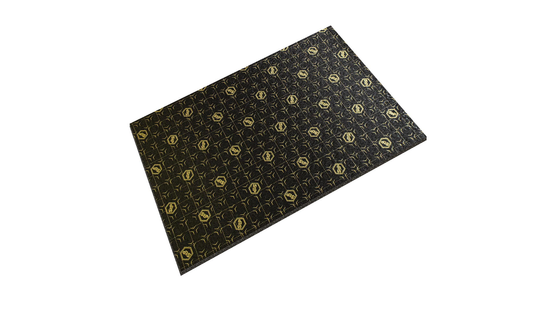 STP | Акцент PREMIUM  | Звукопог-ий мат-ал, с черным металл-ым слоем+мастика, 10 мм, 1х0.75 лист | превью 1