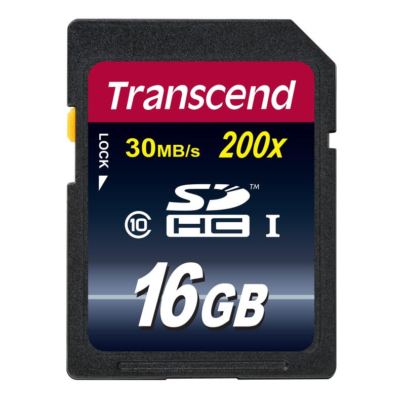 Transcend | SD 16Gb TS16GSDHC10 | Карта памяти SD 16Gb , Class 10 | превью 2