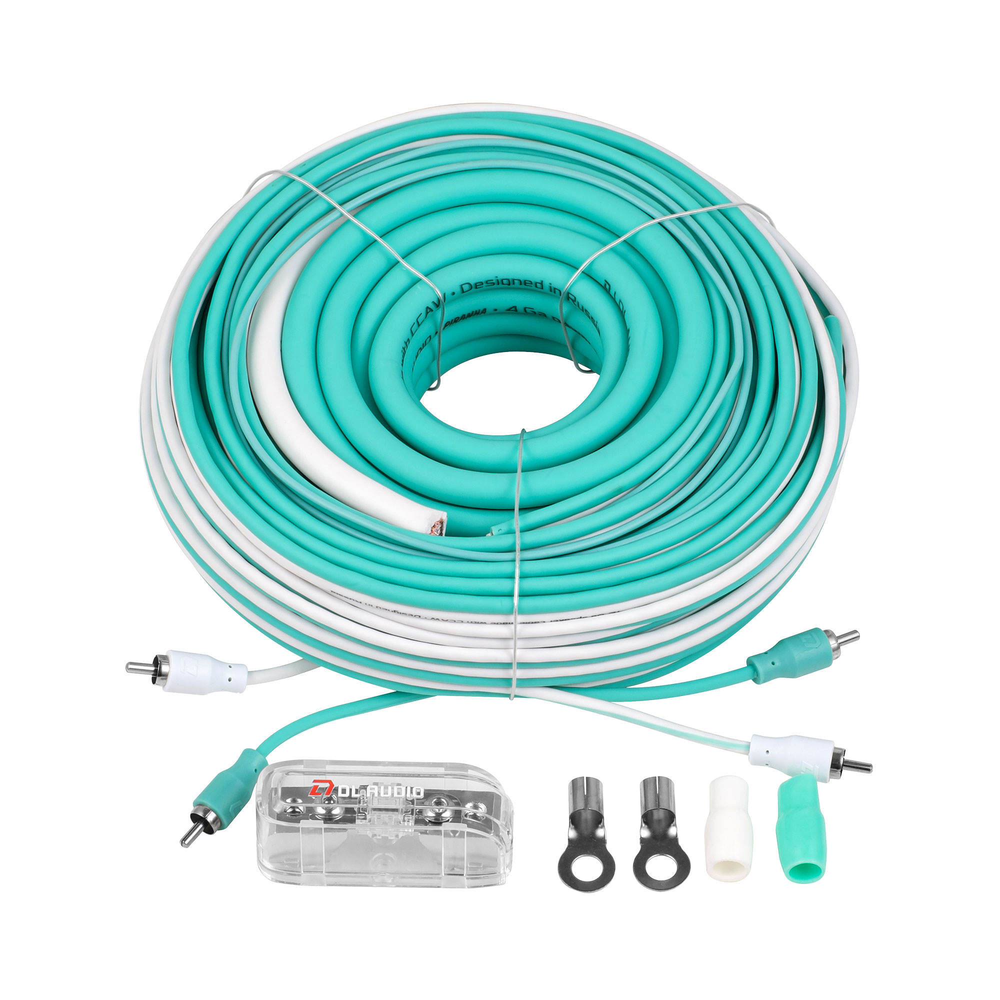 DL Audio | Piranha WK 42 | для 2-х кан. усилителя, сил. каб 4Ga | 1