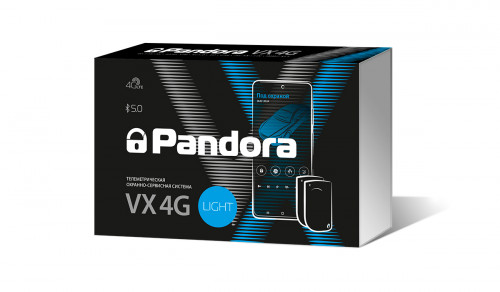 Pandora | VX 4G LIGHT | 4G/LTE/3G/2G GSM-модем, Bluetooth 5.0, BT-760 black 1шт | 1