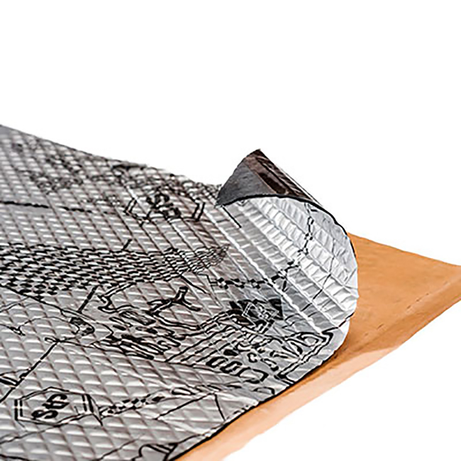 STP | Вибропласт SILVER 3.0 ММ NEW |  толщина 3 мм, лист 0,35 кв. м, 5 листов/уп | превью 1