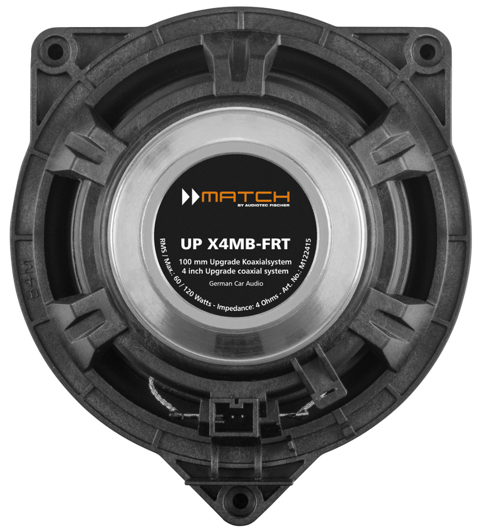 MATCH | UP X4MB-FRT | 2-х коаксиальная , 60/120Watts, 4Om | превью 3