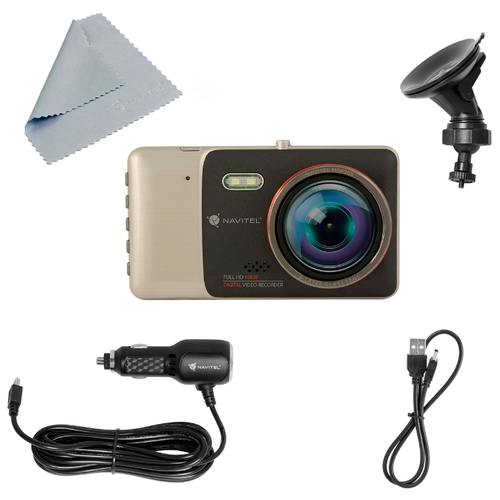 NAVITEL | MSR900 | 4 ",180гр,6 Линз,1080 FHD 1920x1080P/30 к/с | 11