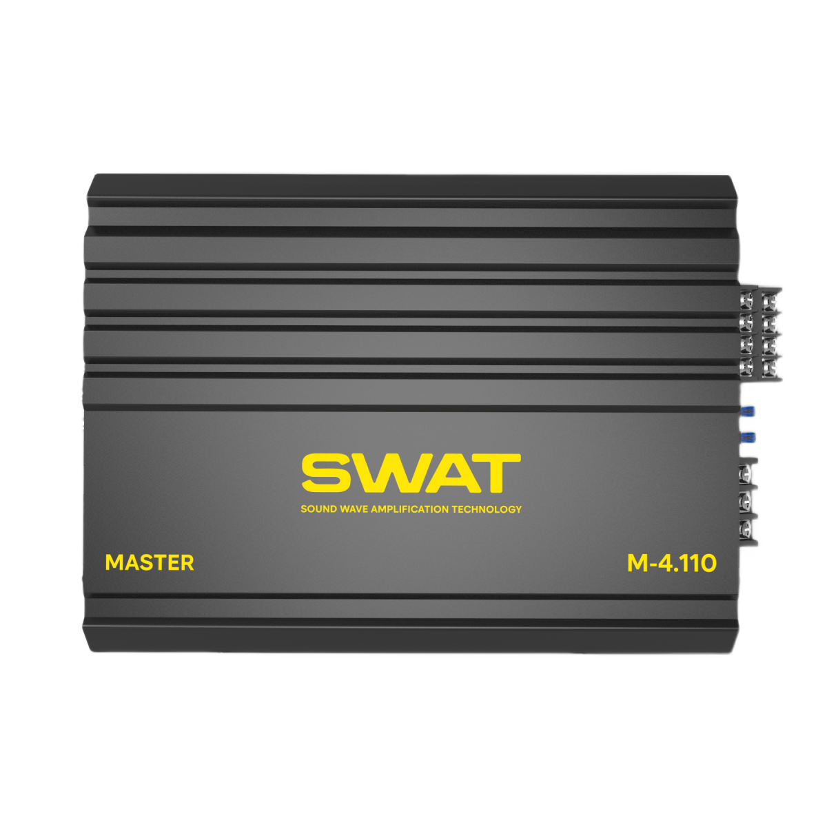 Swat | M-4.110 | 4х110 Вт (4Ом) , 4х145 Вт ( 2 Ом), 2х290 (4 ом), class АВ | 1