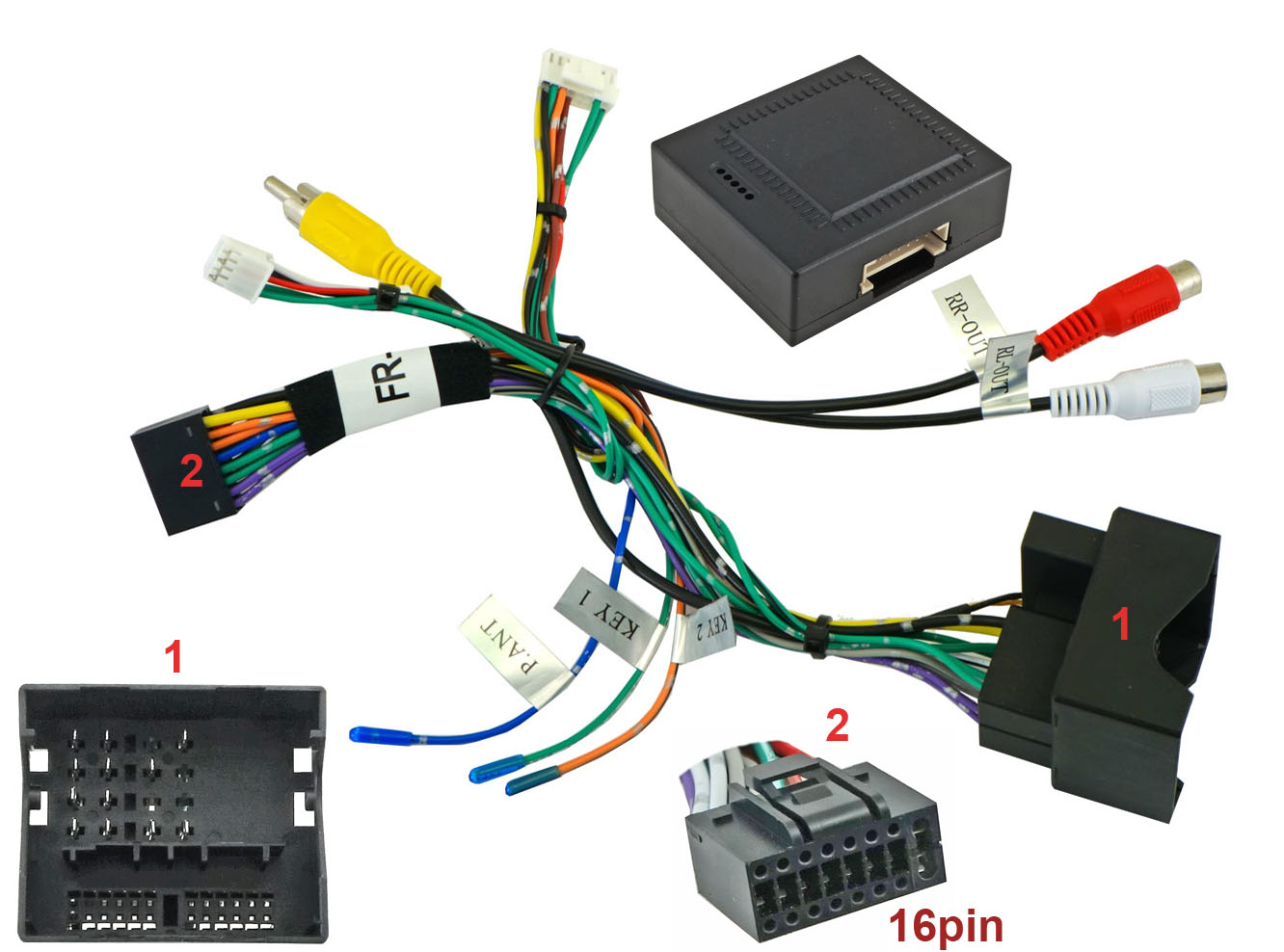 Incar | FR-UMS1432  | переходник 16pin CITROEN, PEUGEOT  (CAN-модуль) | превью 2