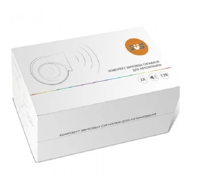 SVS | 0450012000 | Комплект фанфар с разъемом BMW старый тип 12V 400+500Hz | превью 2