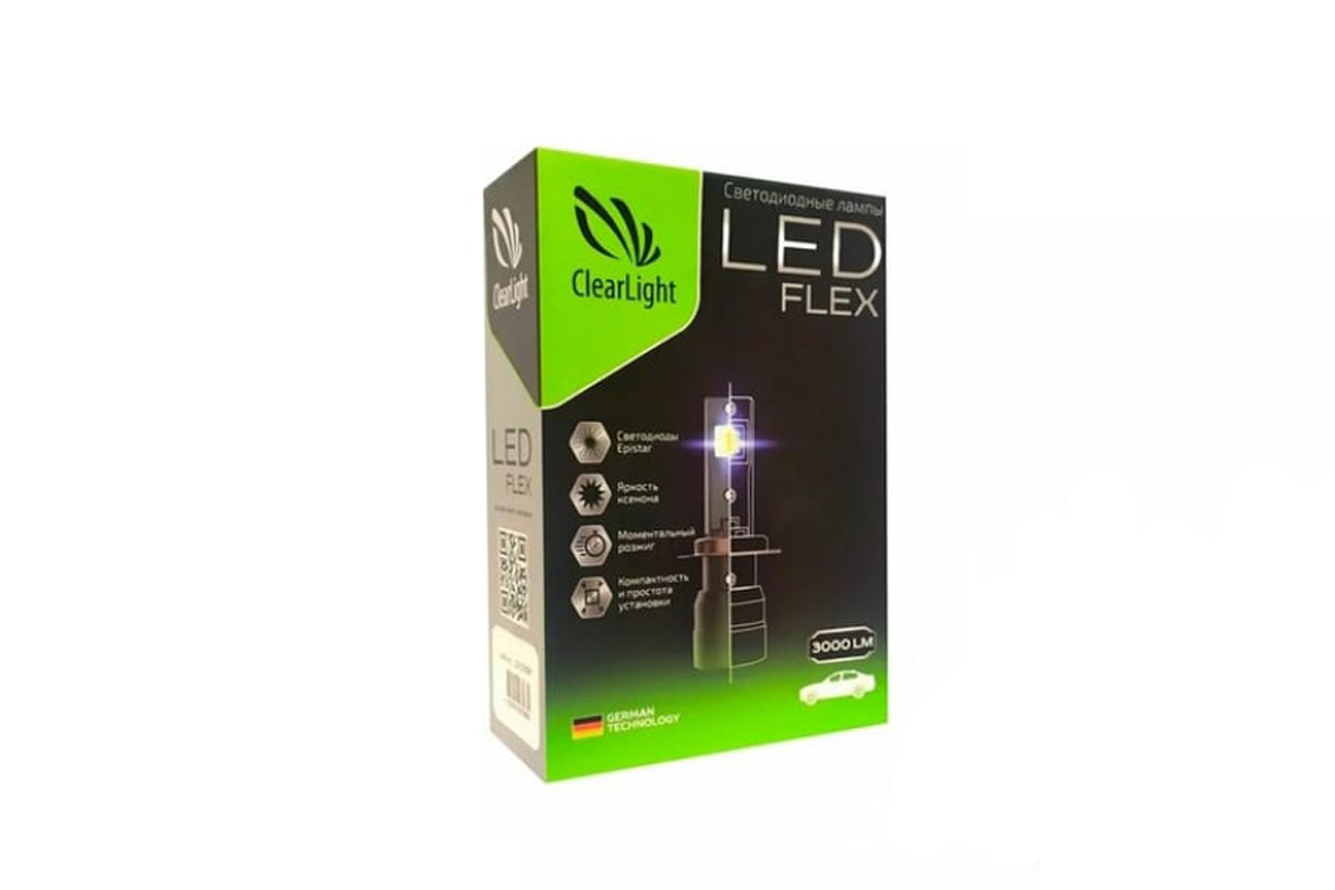 Clearlight | LED FLEX HB3 | Лампа LED FLEX HB3 3000 Lm (2 шт.) 12в| превью 1