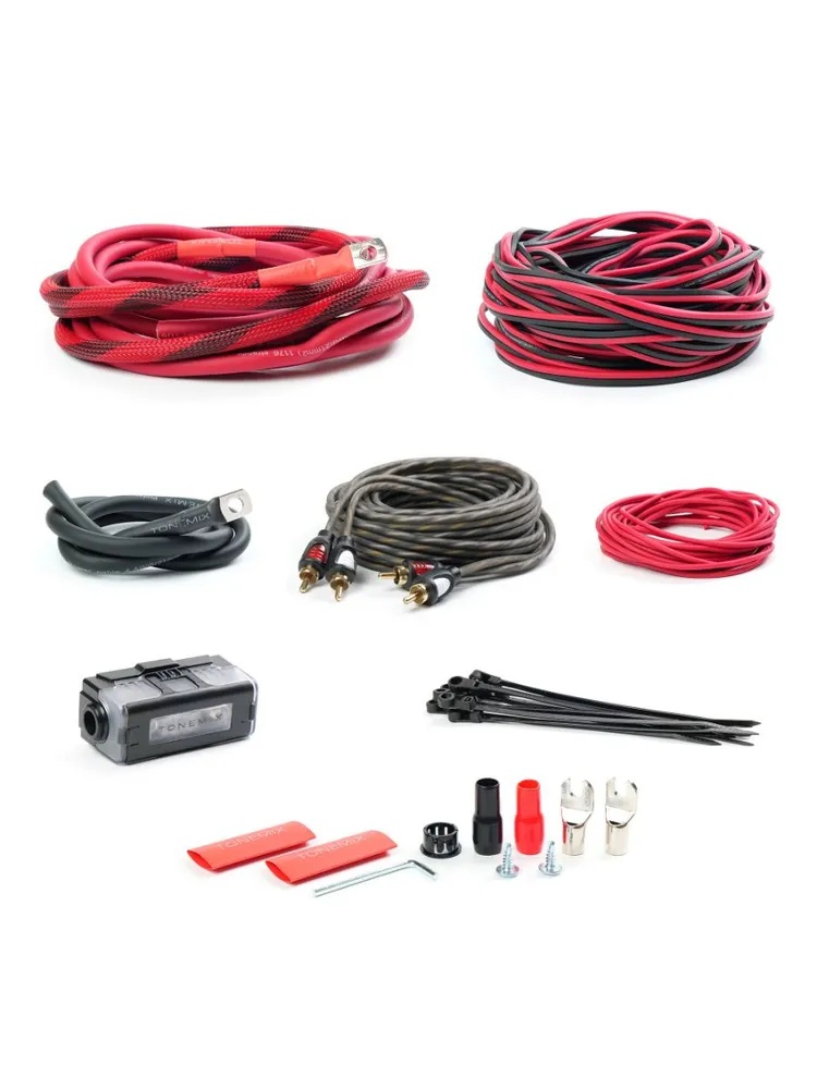 Tonemix | PAC-T4CU | для 2-х кан. усилителя, сил. каб 4Ga, МЕДЬ  | превью 2