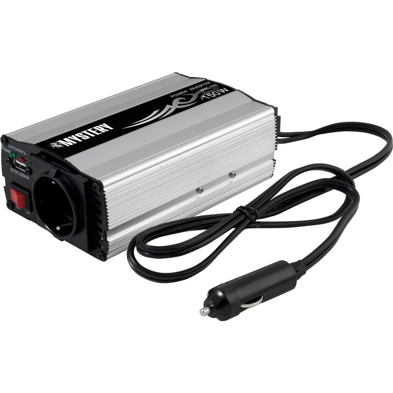 Mystery | MAC-150 | преобразователь напряжения 12V-220V, 150 Вт, порт USB | превью 1