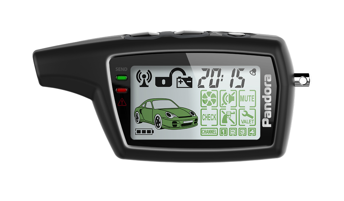 Брелок LCD DXL 0745 black * 1