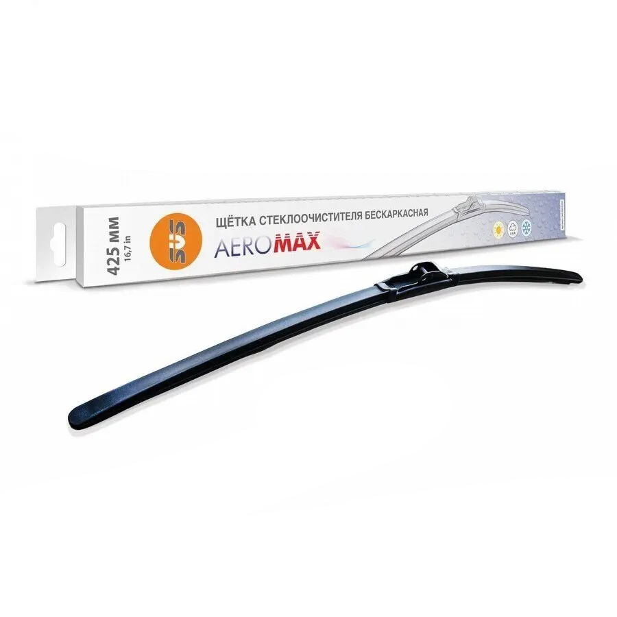 SVS | 0440006000 | Щетка стеклоочистителя беcкаркасная 425мм | 1