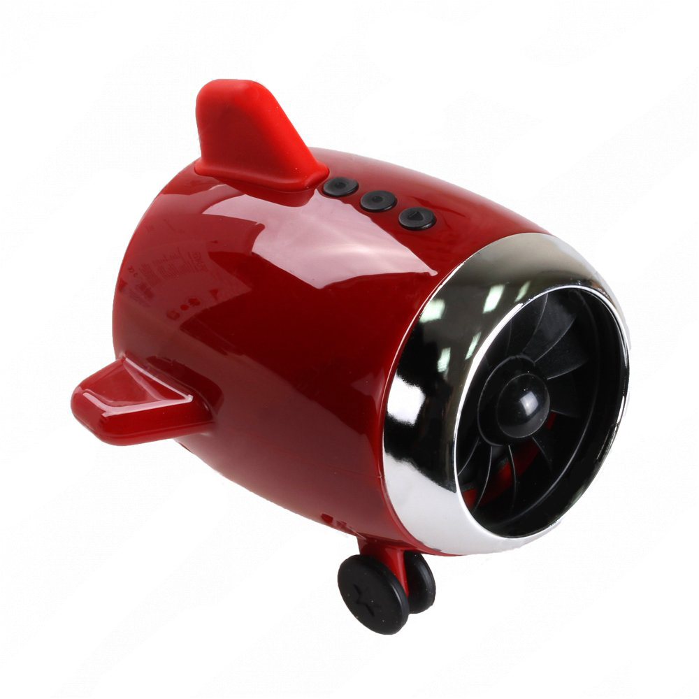 Портативная акустика | ET-A1 | Bluetooth+AUX аудиосистема красный | превью 1