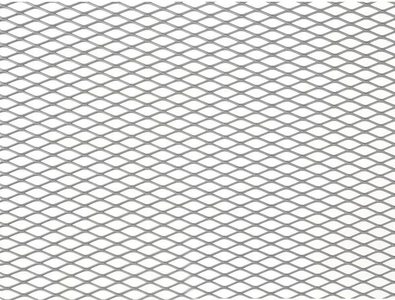 DolleX | DKS-014| Металлическая сетка декоративная 100 х 30 см, серебро, ячейки 16 х 6мм DKS-014 | превью 2