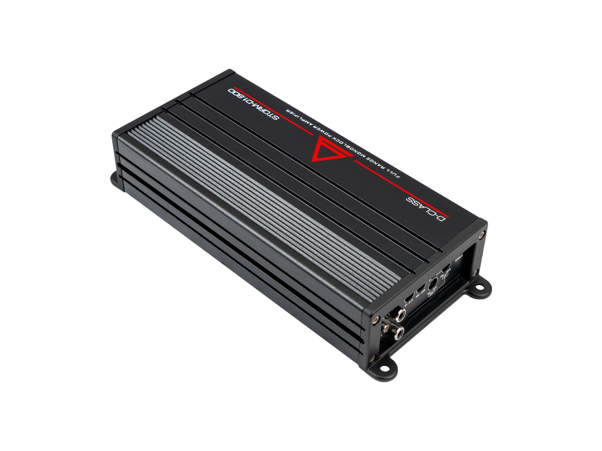 AurA | STORM-D1.800  | ШИРОКОПОЛОСНЫЙ, 1x800w (1Ohm), BAND-PASS фильтр, ДУ, компактный | 5