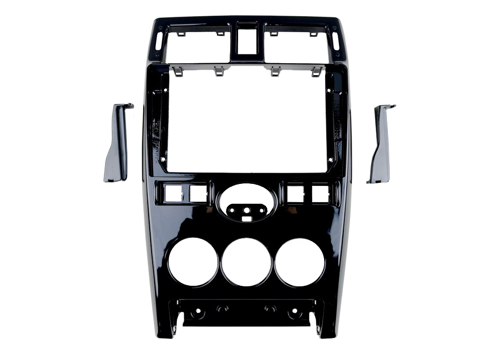 BRAIM | LADA Priora глянец | рамка 9"  LADA Priora черная глянец   | 1