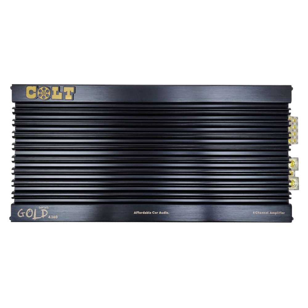 Усилитель COLT GOLD 4.160 4х160 RMS 4 Ом, 4х200 RMS 2 Ом, 2х360 RMS 4 Ом