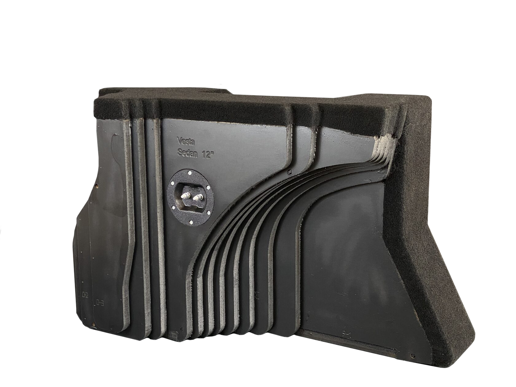 AurA | BOX-VST12S | 12" СТЕЛС, LADA VESTA седан, 34 литра, макс. глубина динамика 206мм | 3