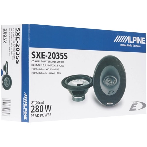 Alpine | SXE-2035s | V /  20 см. коакс. 3-полосн. | 5