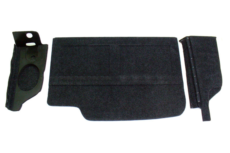 АВТОБЛЮЗ | Полка д/ВАЗ-2112 | Акустическая полка Люкс с боковинами| 1