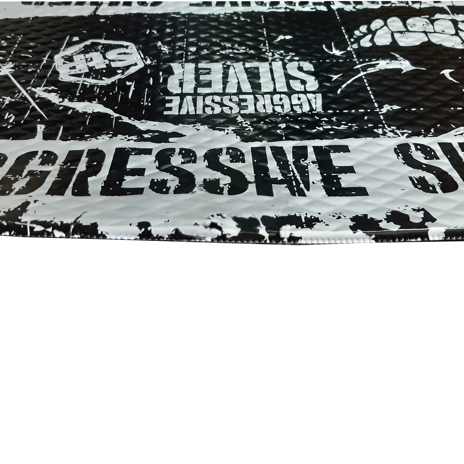 STP | Вибропласт Aggressive SILVER NEW | толщина 2 мм, лист 0,35 кв. м, 12 листов/уп | 3