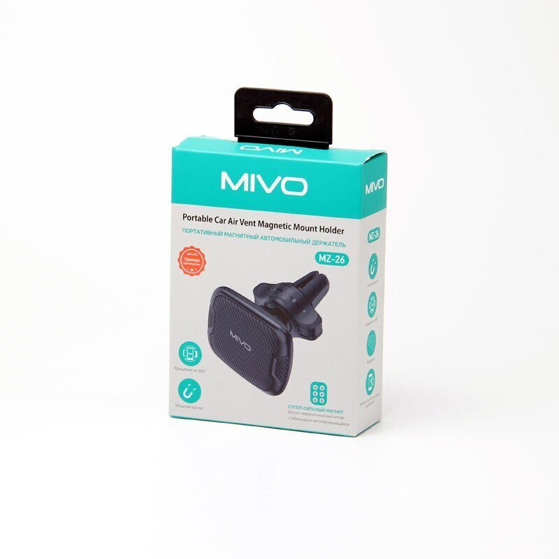 Mivo | MZ26  | Магнитный держатель для телефона на дефлектор | превью 3