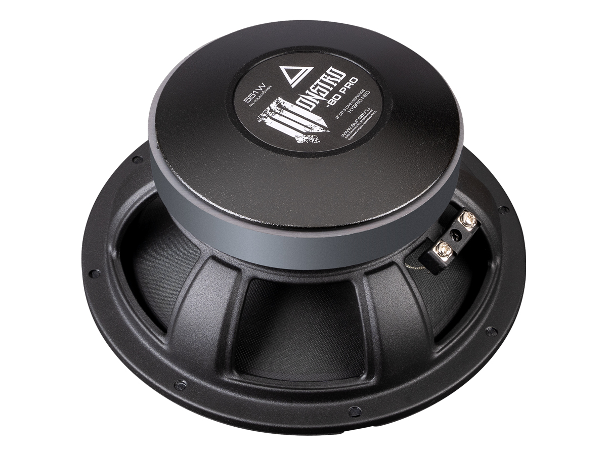 AurA | MONSTRO-80 PRO | 8" (21.3cm), 2" VC, ПАРА, 4 Ом, 321/551w, 101db, 88Hz-17kHz, 84mm | 6