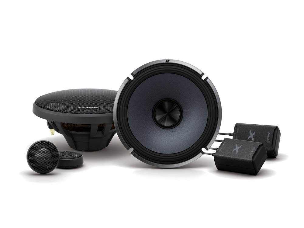 Alpine | X-S65C | 2 - пол. комп. 16,5 см 360 Вт пик/ 120 Вт ном., X-Series  | превью 1